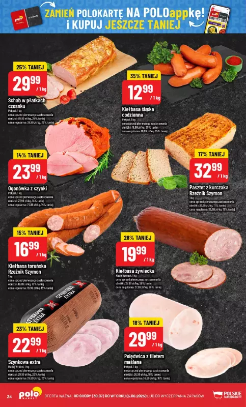 POLOmarket - gazetka promocyjna Gazetka od środy 30.07 do wtorku 05.08 - strona 24