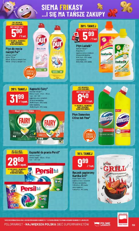 POLOmarket - gazetka promocyjna Gazetka od środy 30.07 do wtorku 05.08 - strona 59