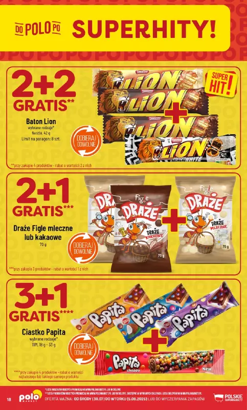 POLOmarket - gazetka promocyjna Gazetka od środy 30.07 do wtorku 05.08 - strona 18