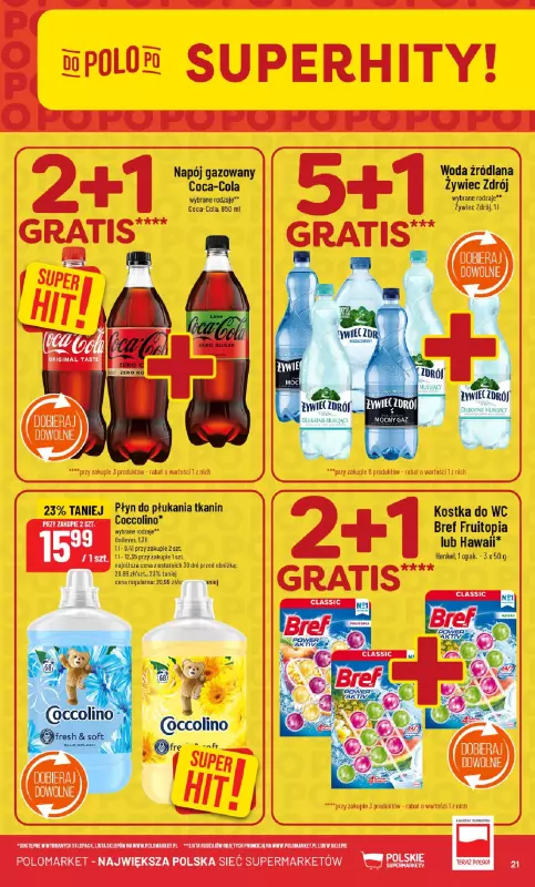 POLOmarket - gazetka promocyjna Gazetka od środy 30.07 do wtorku 05.08 - strona 21