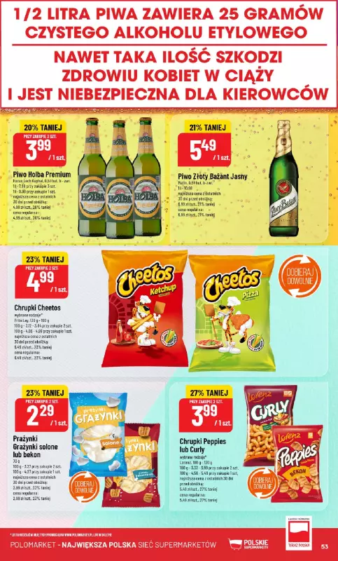 POLOmarket - gazetka promocyjna Gazetka od środy 30.07 do wtorku 05.08 - strona 53