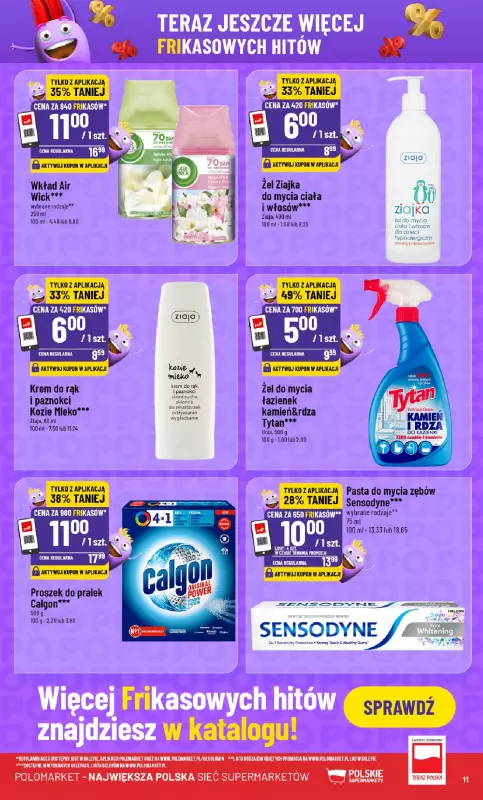 POLOmarket - gazetka promocyjna Gazetka od środy 30.07 do wtorku 05.08 - strona 11