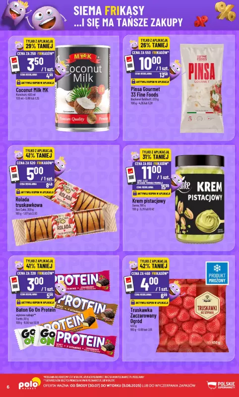 POLOmarket - gazetka promocyjna Frikasowy Katalog od środy 30.07 do wtorku 05.08 - strona 6