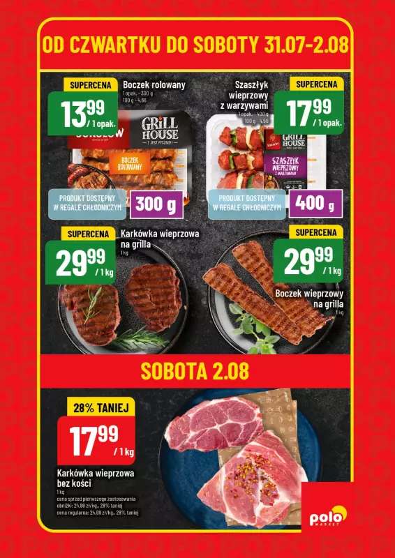 POLOmarket - gazetka promocyjna Super Hity na weekend od czwartku 31.07 do soboty 02.08 - strona 7