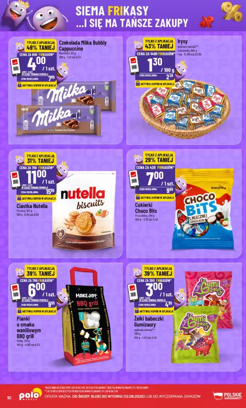 POLOmarket - gazetka promocyjna Frikasowy Katalog od środy 06.08 do wtorku 12.08 - strona 10
