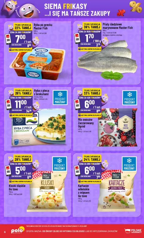 POLOmarket - gazetka promocyjna Frikasowy Katalog od środy 06.08 do wtorku 12.08 - strona 6