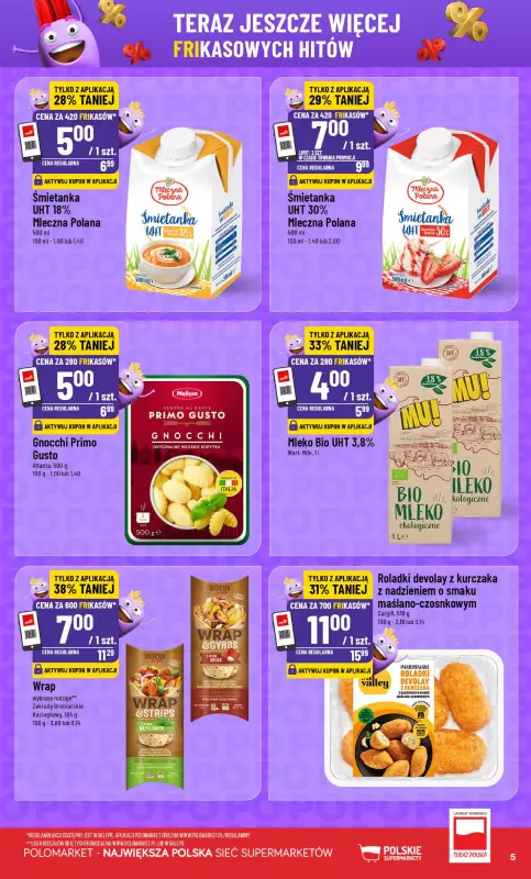 POLOmarket - gazetka promocyjna Frikasowy Katalog od środy 06.08 do wtorku 12.08 - strona 5