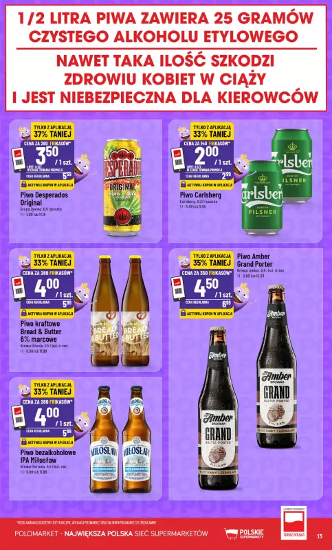 POLOmarket - gazetka promocyjna Frikasowy Katalog od środy 06.08 do wtorku 12.08 - strona 13