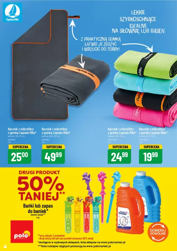 POLOmarket - gazetka promocyjna Gazetka Non Food od środy 06.08 do wtorku 12.08 - strona 4