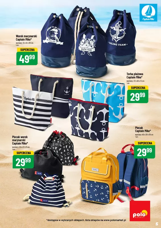 POLOmarket - gazetka promocyjna Gazetka Non Food od środy 06.08 do wtorku 12.08 - strona 5