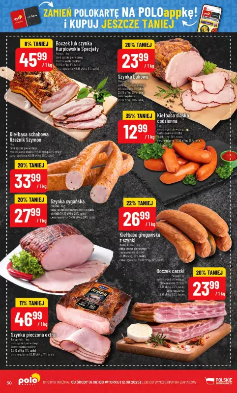 POLOmarket - gazetka promocyjna Gazetka od środy 06.08 do wtorku 12.08 - strona 30