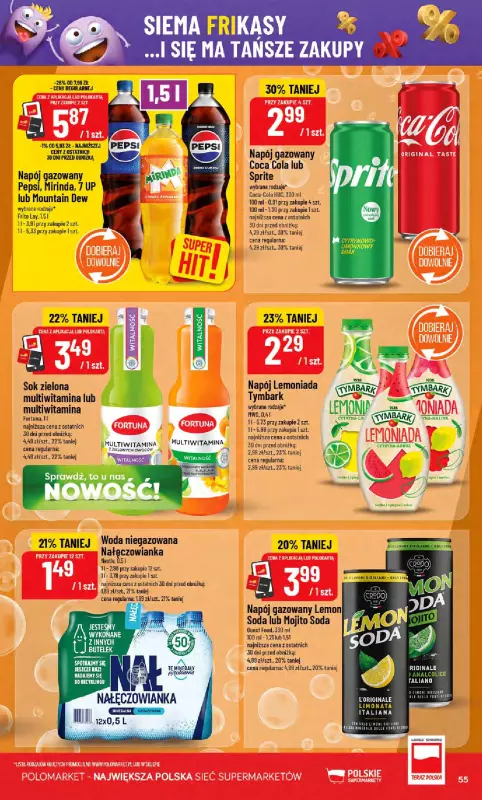 POLOmarket - gazetka promocyjna Gazetka od środy 06.08 do wtorku 12.08 - strona 55