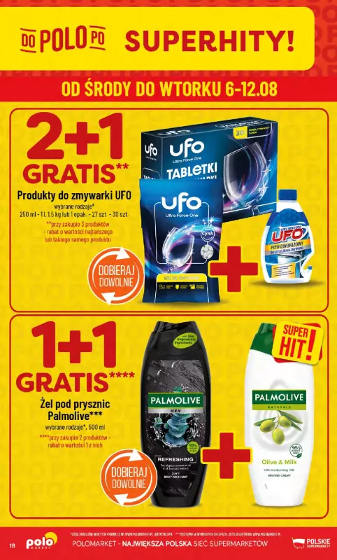 POLOmarket - gazetka promocyjna Gazetka od środy 06.08 do wtorku 12.08 - strona 18