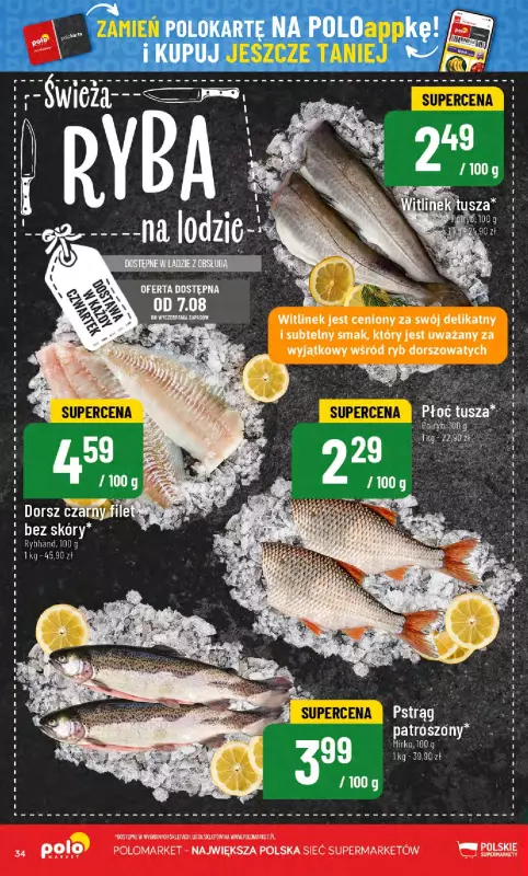 POLOmarket - gazetka promocyjna Gazetka od środy 06.08 do wtorku 12.08 - strona 34
