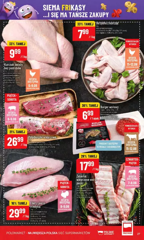 POLOmarket - gazetka promocyjna Gazetka od środy 06.08 do wtorku 12.08 - strona 27