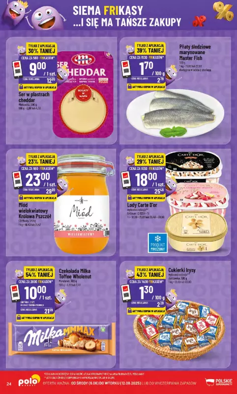 POLOmarket - gazetka promocyjna Gazetka od środy 06.08 do wtorku 12.08 - strona 24