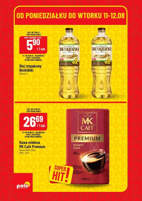 POLOmarket - gazetka promocyjna Super hity! od poniedziałku 11.08 do wtorku 12.08 - strona 4