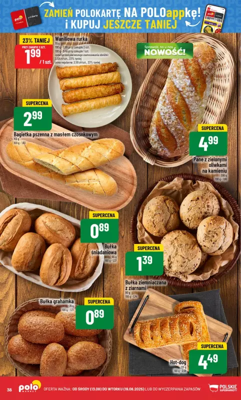POLOmarket - gazetka promocyjna Gazetka od środy 13.08 do wtorku 19.08 - strona 38