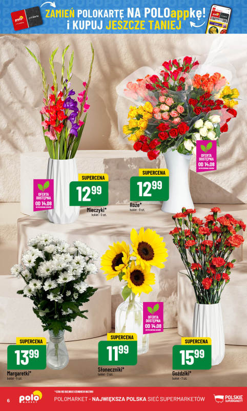 POLOmarket - gazetka promocyjna Gazetka od środy 13.08 do wtorku 19.08 - strona 6