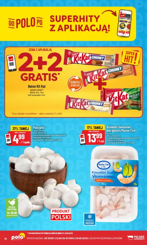 POLOmarket - gazetka promocyjna Gazetka od środy 13.08 do wtorku 19.08 - strona 10