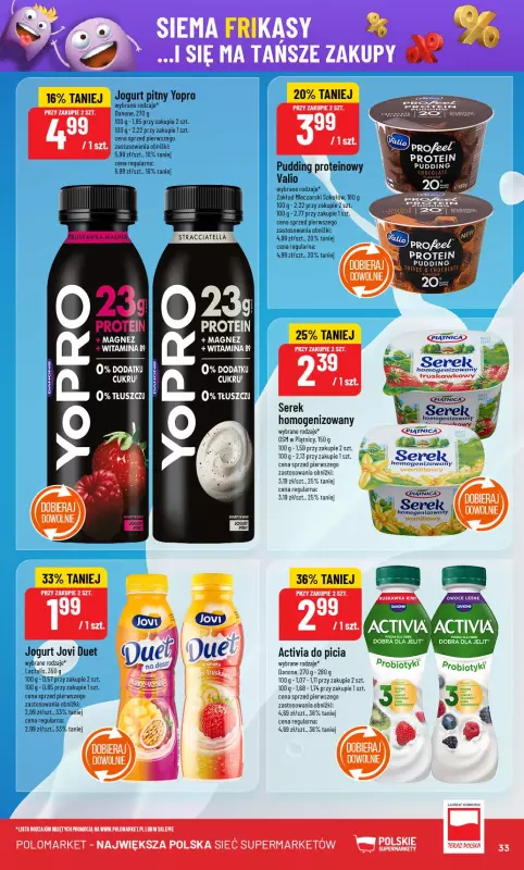POLOmarket - gazetka promocyjna Gazetka od środy 13.08 do wtorku 19.08 - strona 33