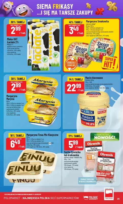POLOmarket - gazetka promocyjna Gazetka od środy 13.08 do wtorku 19.08 - strona 29