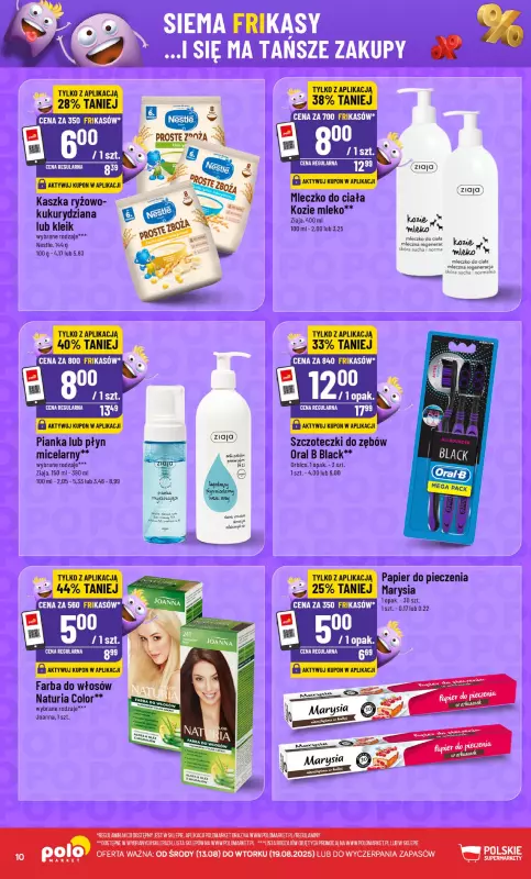 POLOmarket - gazetka promocyjna Frikasowy Katalog od środy 13.08 do wtorku 19.08 - strona 10