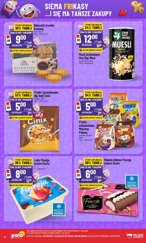 POLOmarket - gazetka promocyjna Frikasowy Katalog od środy 13.08 do wtorku 19.08 - strona 6