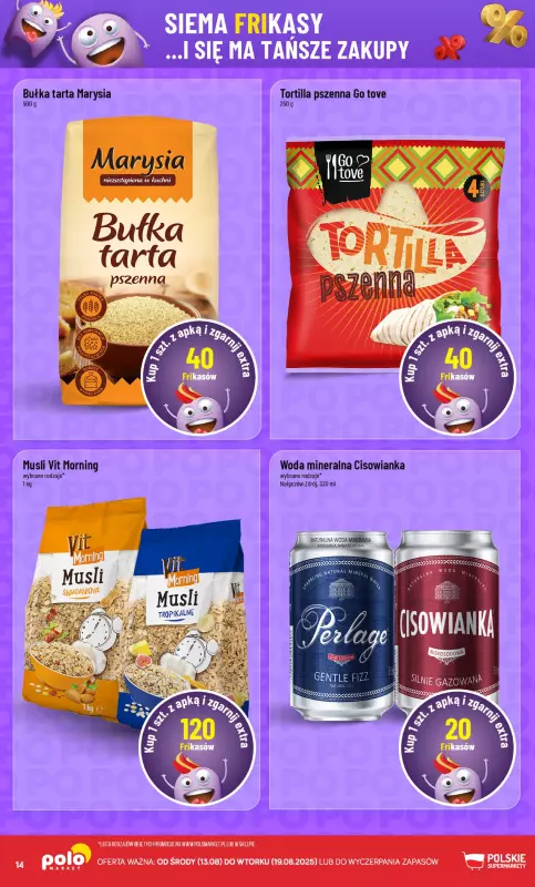 POLOmarket - gazetka promocyjna Frikasowy Katalog od środy 13.08 do wtorku 19.08 - strona 14