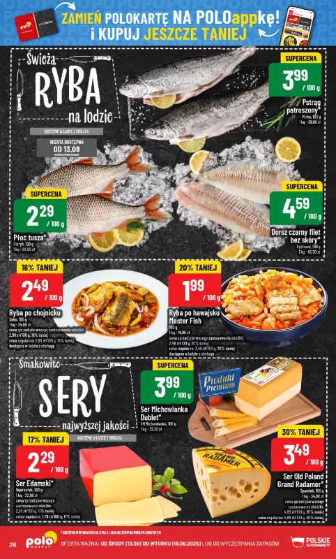 POLOmarket - gazetka promocyjna Gazetka od środy 13.08 do wtorku 19.08 - strona 26