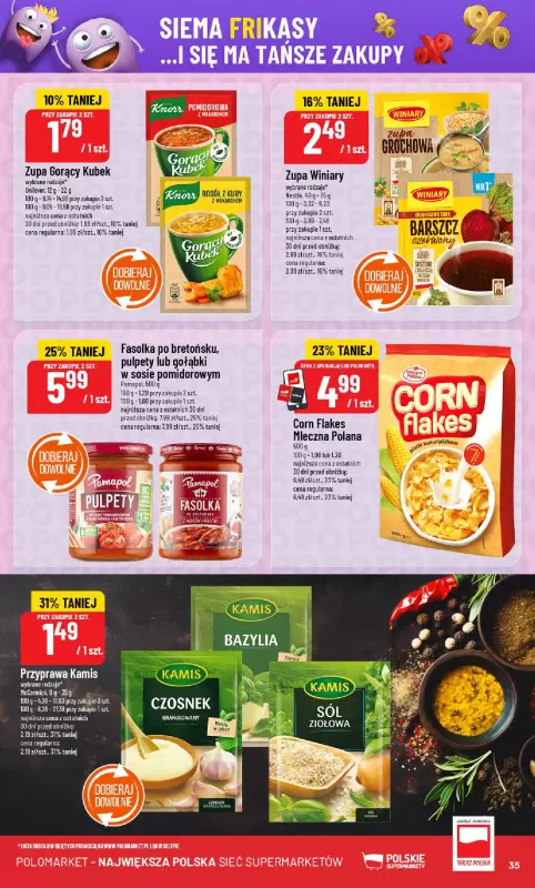 POLOmarket - gazetka promocyjna Gazetka od środy 13.08 do wtorku 19.08 - strona 35
