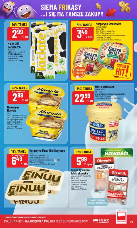 POLOmarket - gazetka promocyjna Gazetka od środy 13.08 do wtorku 19.08 - strona 29
