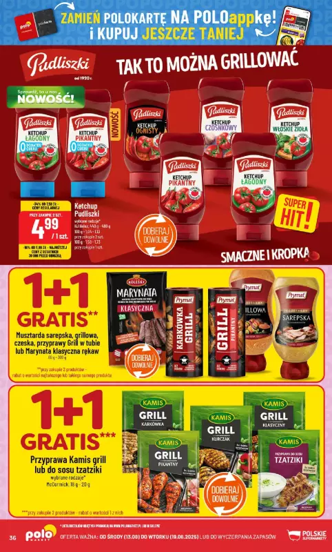 POLOmarket - gazetka promocyjna Gazetka od środy 13.08 do wtorku 19.08 - strona 36