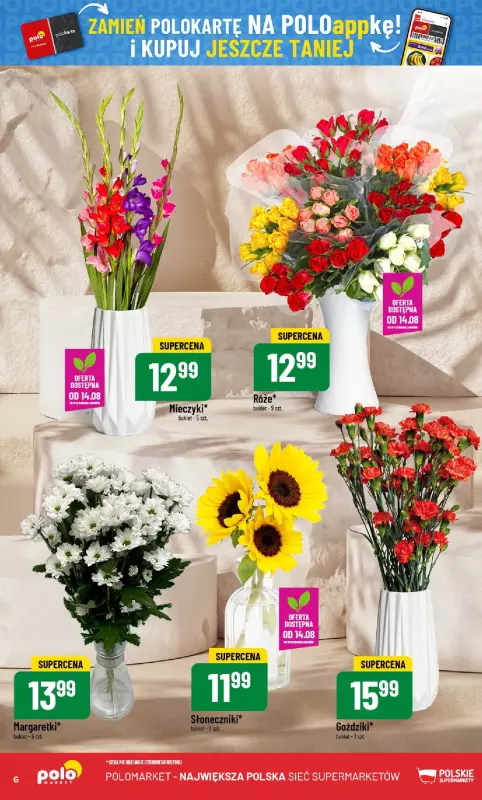 POLOmarket - gazetka promocyjna Gazetka od środy 13.08 do wtorku 19.08 - strona 6