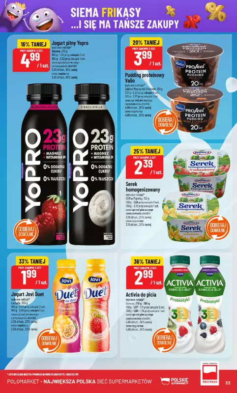 POLOmarket - gazetka promocyjna Gazetka od środy 13.08 do wtorku 19.08 - strona 33