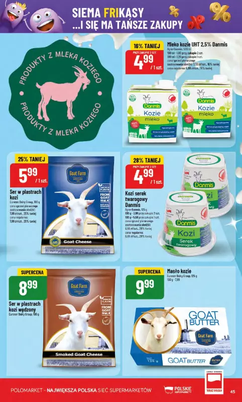 POLOmarket - gazetka promocyjna Gazetka od środy 20.08 do wtorku 26.08 - strona 45