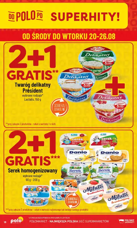 POLOmarket - gazetka promocyjna Gazetka od środy 20.08 do wtorku 26.08 - strona 18