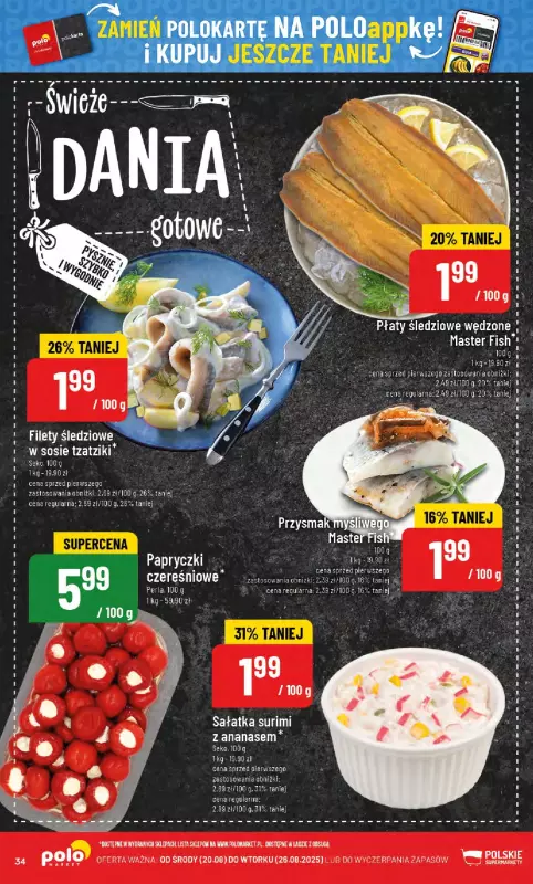 POLOmarket - gazetka promocyjna Gazetka od środy 20.08 do wtorku 26.08 - strona 34