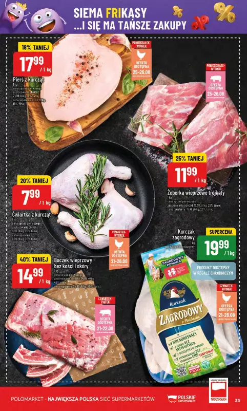 POLOmarket - gazetka promocyjna Gazetka od środy 20.08 do wtorku 26.08 - strona 33