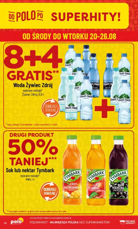 POLOmarket - gazetka promocyjna Gazetka od środy 20.08 do wtorku 26.08 - strona 24