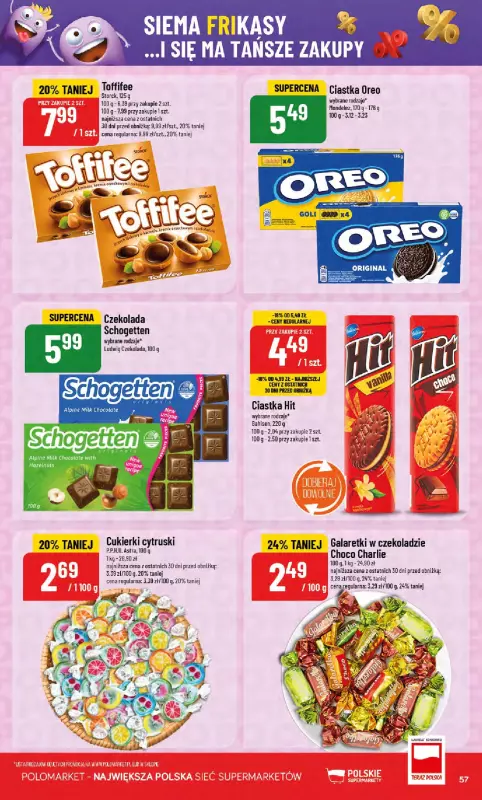 POLOmarket - gazetka promocyjna Gazetka od środy 20.08 do wtorku 26.08 - strona 57