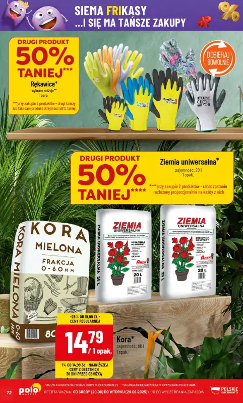 POLOmarket - gazetka promocyjna Gazetka od środy 20.08 do wtorku 26.08 - strona 72