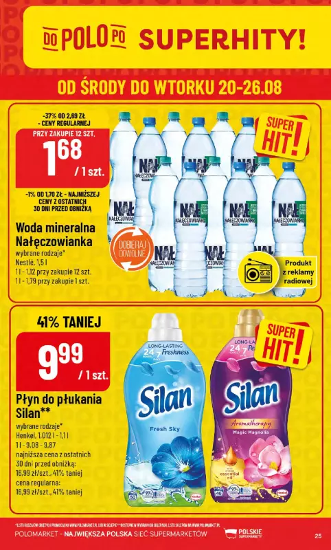 POLOmarket - gazetka promocyjna Gazetka od środy 20.08 do wtorku 26.08 - strona 25