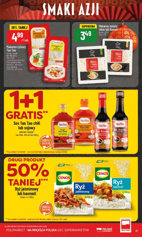POLOmarket - gazetka promocyjna Gazetka od środy 20.08 do wtorku 26.08 - strona 47