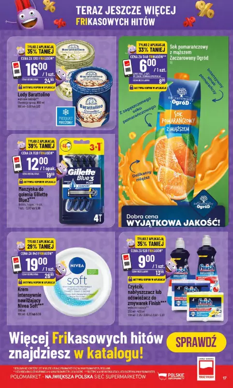 POLOmarket - gazetka promocyjna Gazetka od środy 20.08 do wtorku 26.08 - strona 17