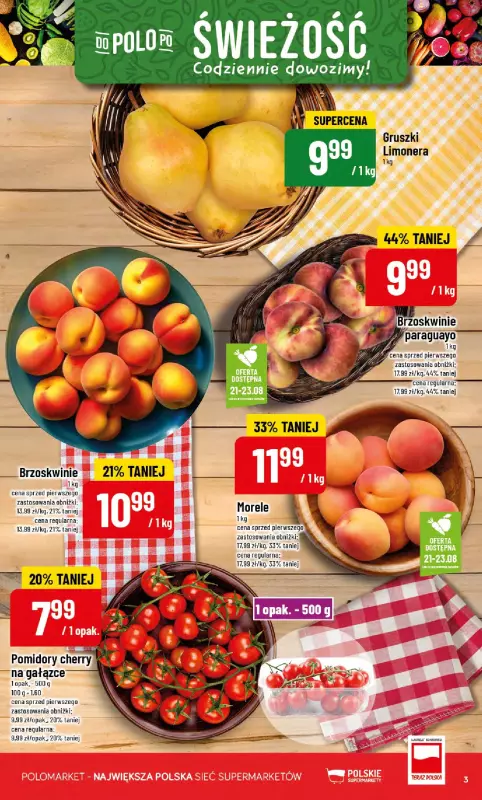 POLOmarket - gazetka promocyjna Gazetka od środy 20.08 do wtorku 26.08 - strona 3