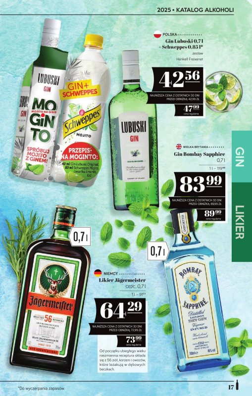 POLOmarket - gazetka promocyjna Katalog alkoholowy  do czwartku 25.09 - strona 17