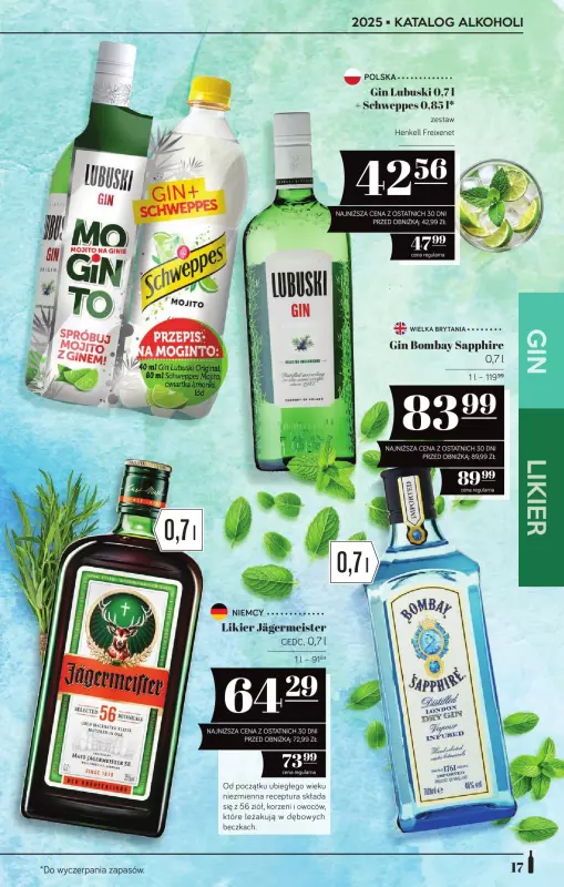 POLOmarket - gazetka promocyjna Katalog alkoholowy  do czwartku 25.09 - strona 17