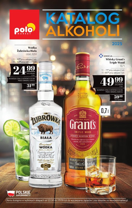 POLOmarket - gazetka promocyjna Katalog alkoholowy  do czwartku 25.09