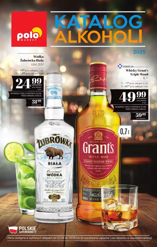 POLOmarket - gazetka promocyjna Katalog alkoholowy  do czwartku 25.09